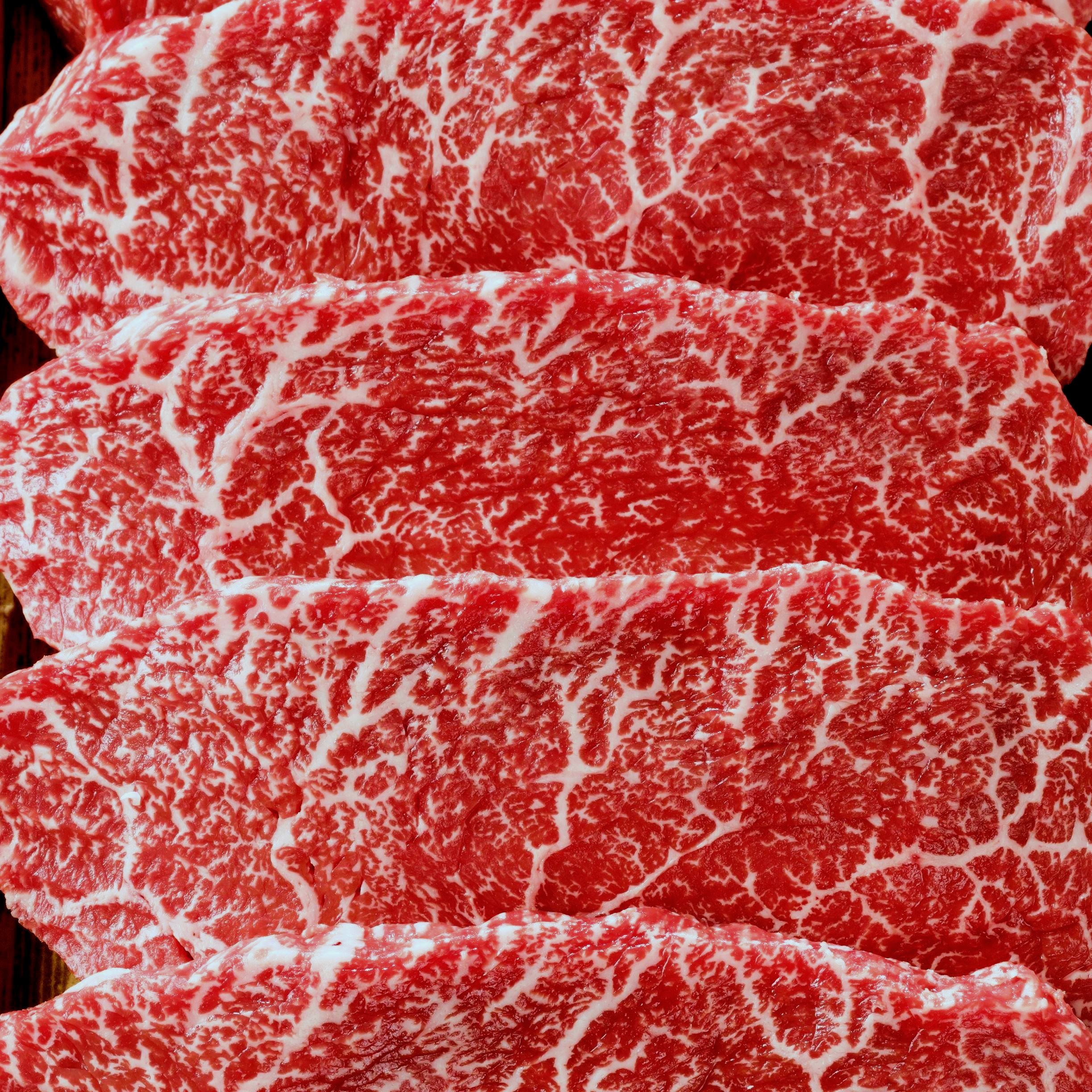 米沢牛ももステーキ（A5）　2,376円/100g