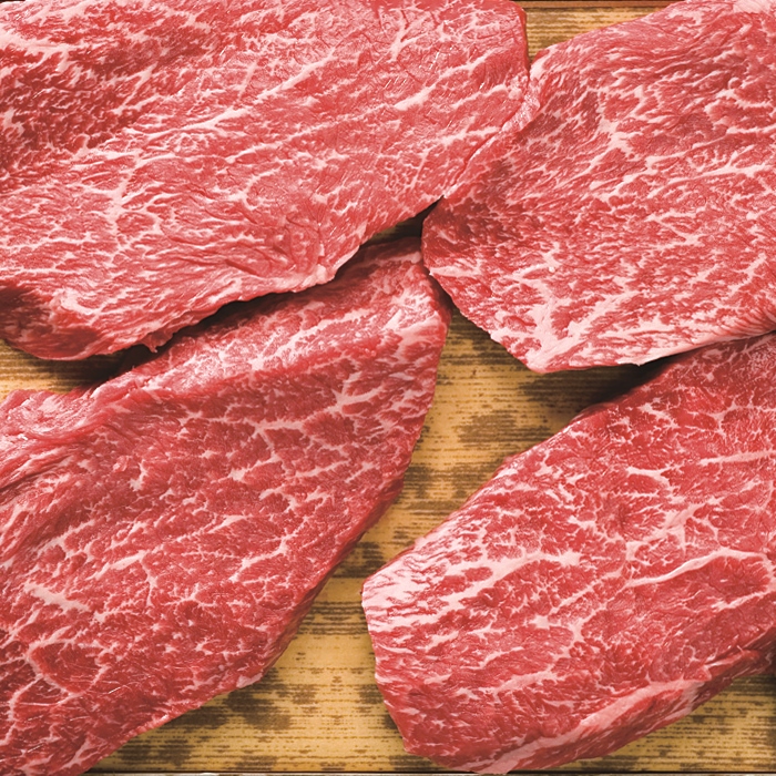米沢牛ももステーキ（A5・A4）　1,836円/100g